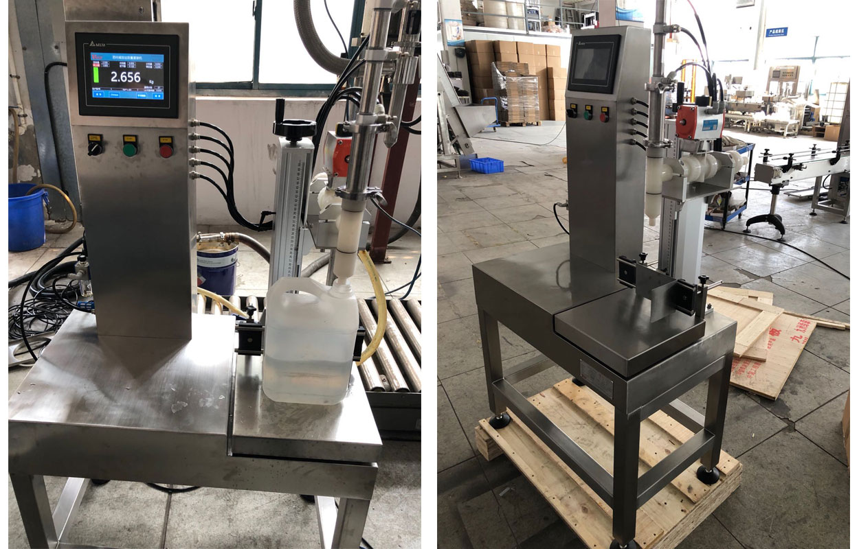 VK-10A-PVDF Halbautomatische Anti-Korrosions-Säure-Abfüllmaschine für Chemikalien