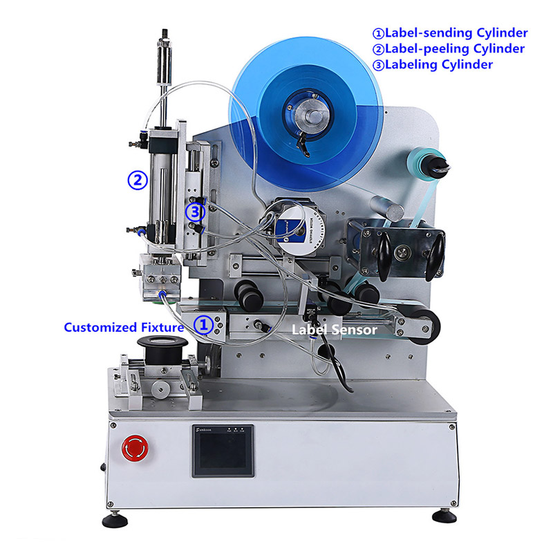 VK-T804 Semi Auto High Precision Flat Surface Label Applicator